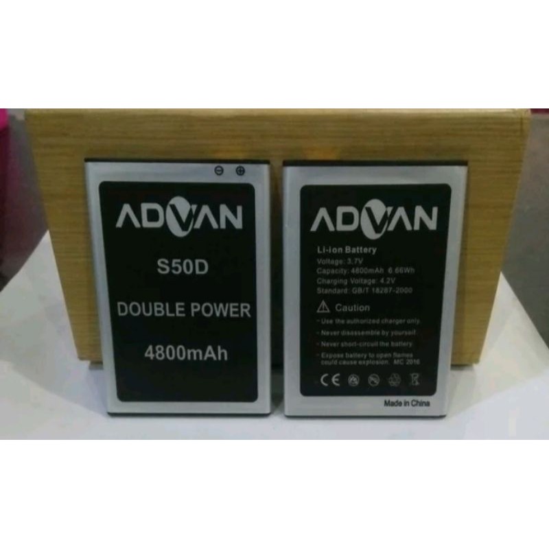 batre batrei baterai Advan S50D