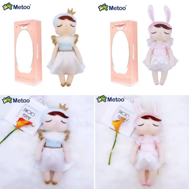MOMBABY1 Kado Mainan Anak Perempuan Boneka Metoo Edisi Angel Free Paperbag