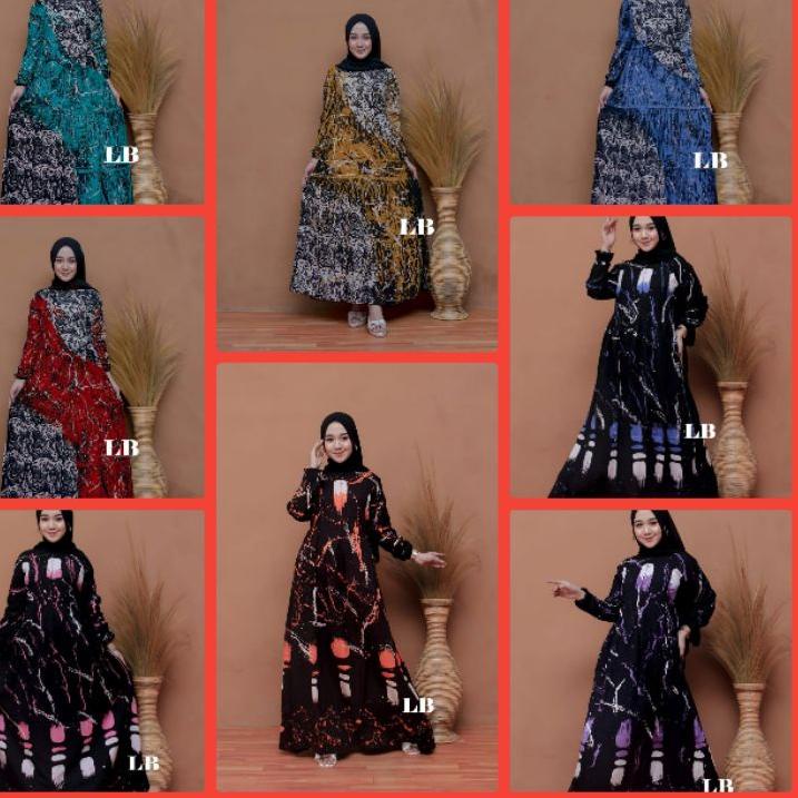 PROMOSI  9.9 GAMIS RAYON TUWILL MURAH || GAMIS SYAR'I ||GAMIS RAYON MOTIF || GAMIS PROMO VANESSA ANG