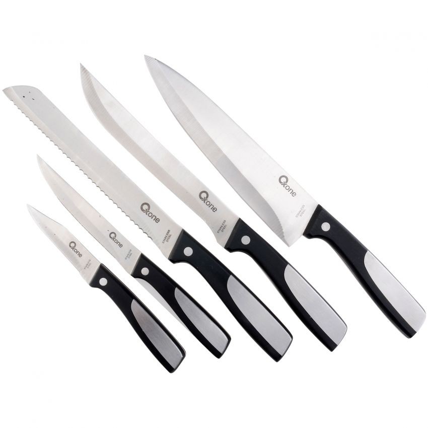 Oxone OX-972 Pisau Set Dapur &amp; Knife set with Block