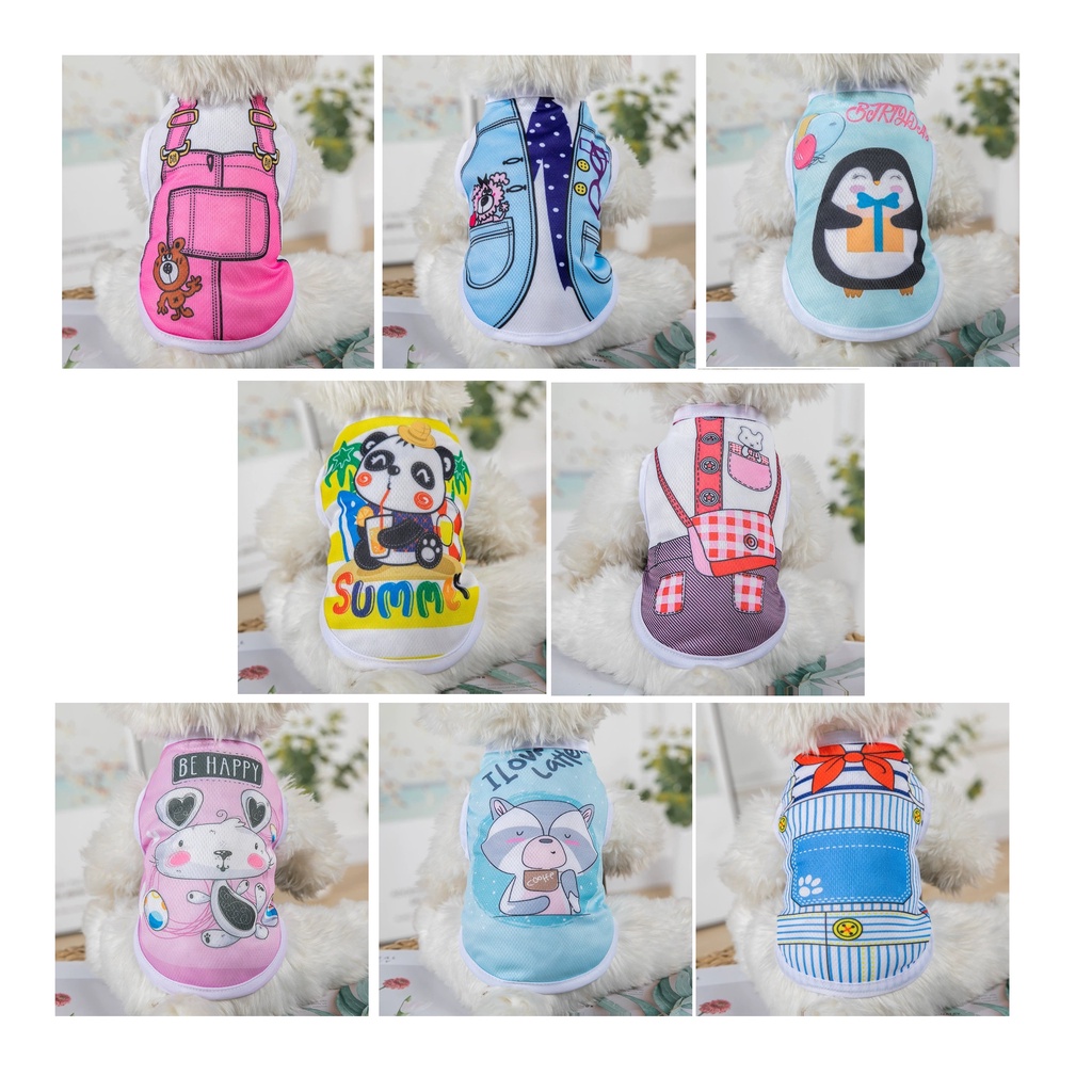 Baju Hewan Anjing Kucing Kelinci Chihuahua Pompom Poodle Yorki