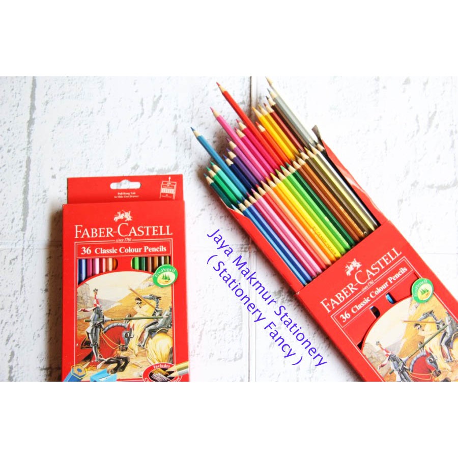 Pensil Warna Faber-Castell classic 36 warna