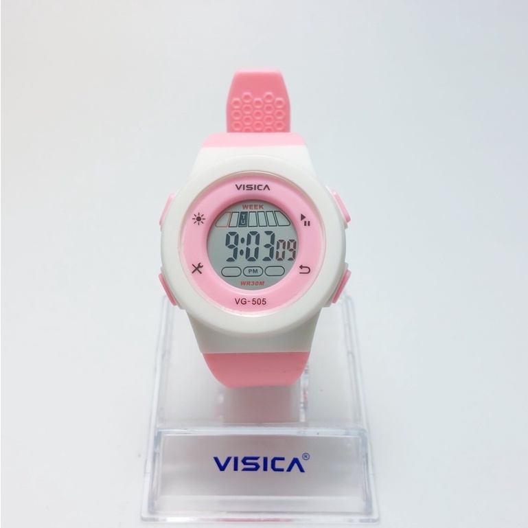 JAM TANGAN DIGITAL ANAK REMAJA UNISEX WATER RESIST FREE BOX VG-505