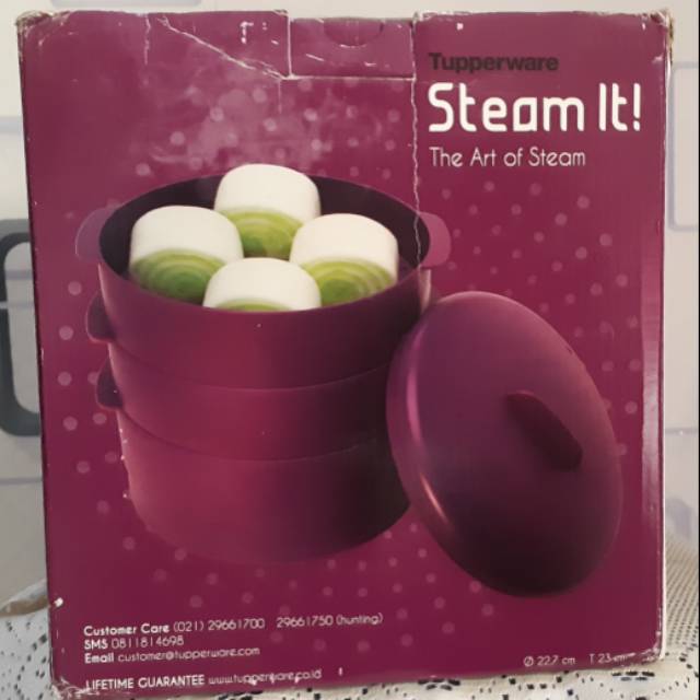 Steam It Tupperware 3 Susun