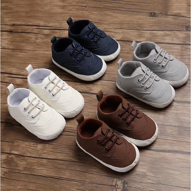 LittleAaron C520 ALINSKIE LEATHER Sepatu Anak Laki Sepatuanak Sepatu Bayi Prewalker Shoes Sport Termurah Sendal Bayi Anak Cewek Cowok