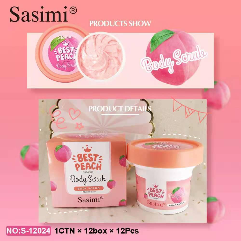 [COD] PROMO BULAN INI!!! SASIMI BODY SCRUB/PENGHILANG DAKI/PEMBERSIH PEMUTIH TUBUH