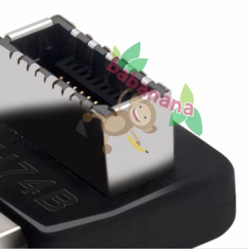 USB 3.1 Type E 90 degree siku motherboard model B elbow adapter