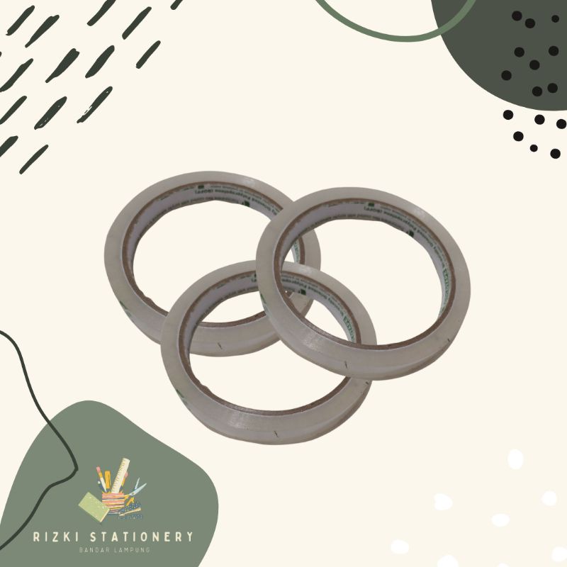 

Isolasi / Selotip Bening Goldtape 12 mm x 60 yard