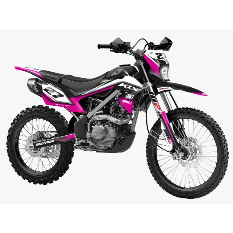 stiker decal klx full body stiker striping variasi klx full body