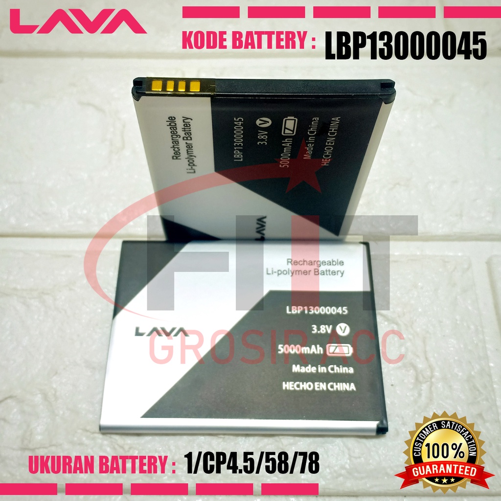 Baterai Battery Original LAVA Iris 88 / Iris 65 / LBP13000045