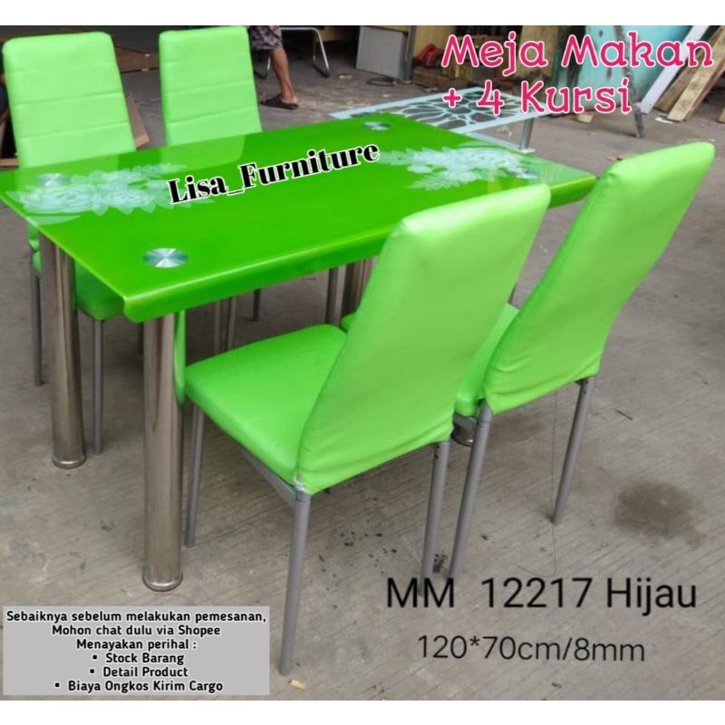 Meja Makan|Meja Makan Kaca|Meja Makan Kaca 4 Kursi|Meja Makan Kaca 6 Kursi|Meja Makan Kaca Minimalis