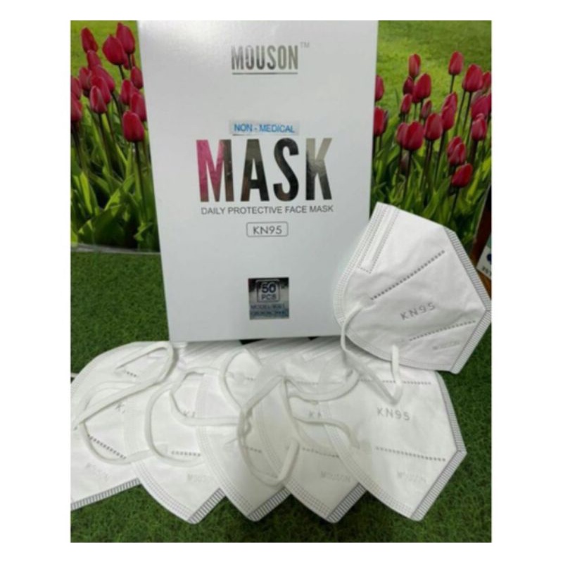 Mouson Mask K95 putih isi 50 pcs