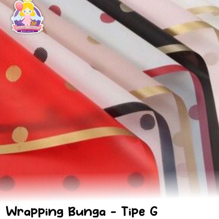 

Kertas Wraping polkadot