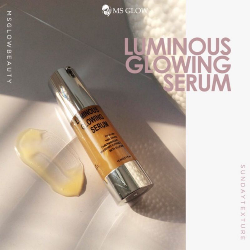 Serum Luminous MS Glow 100% original skincare wanita termurah (bisa cod)