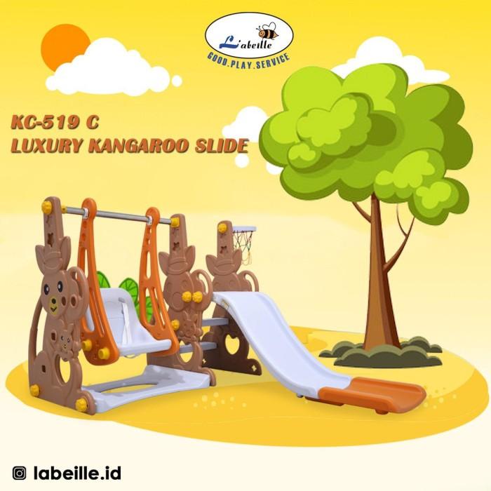 Outdoor Kids Slide With Swing Tobebe Ayunan Prosotan Perosotan Anak Playhouse
