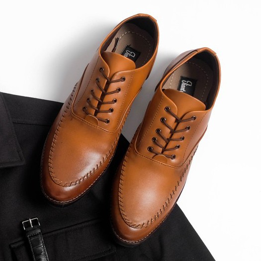 BOLTON BROWN |MNM x GIANT FLAMES| Sepatu Pantofel Pria Oxford Formal / Kantor ORI