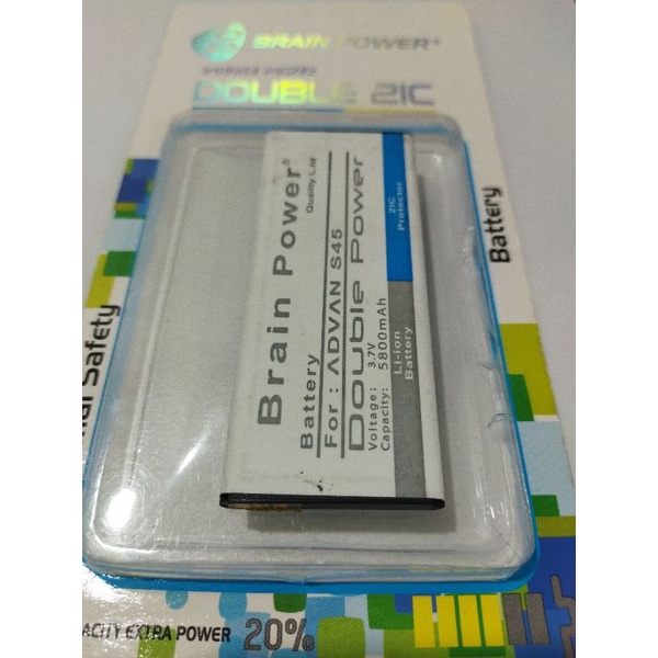 COD BATERAI ADVAN S45 BATRE BRAIN POWER