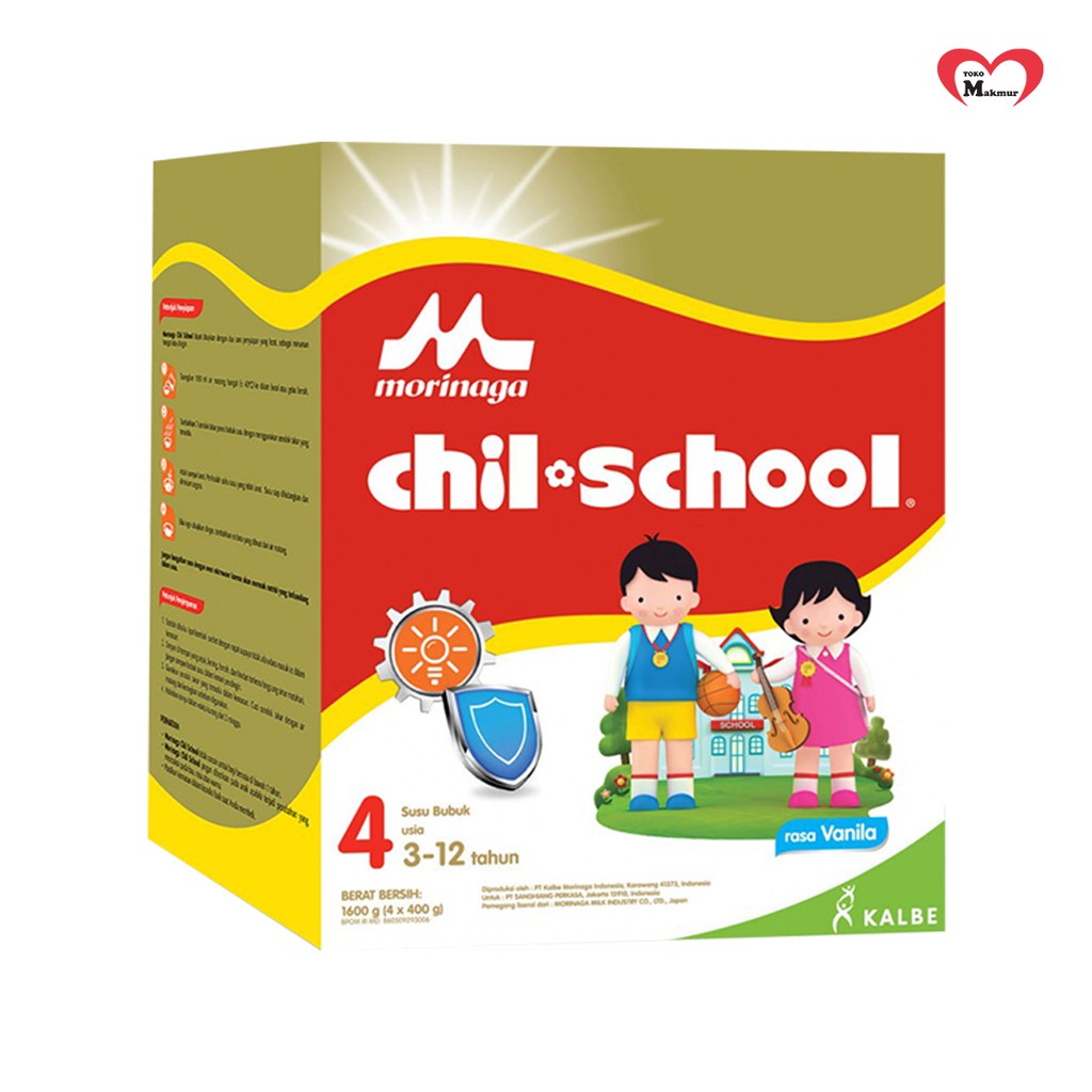 

CHIL SCHOOL 1600GR VANILA/MADU / TOKO MAKMUR KETINTANG