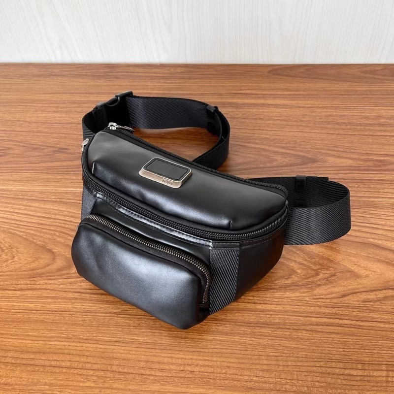 tas waist bag pria kulit asli import waist bag cowok