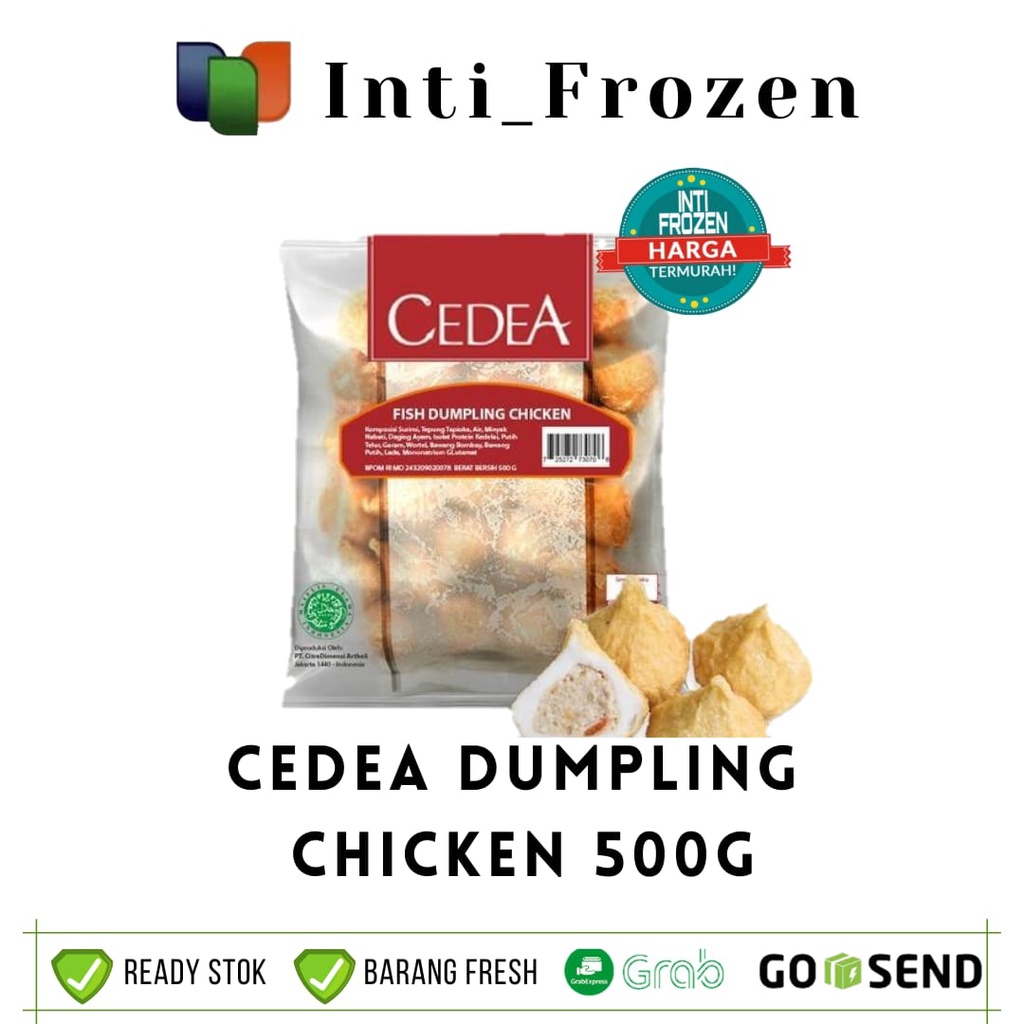 

CEDEA DUMPLING CHICKEN 500 GR