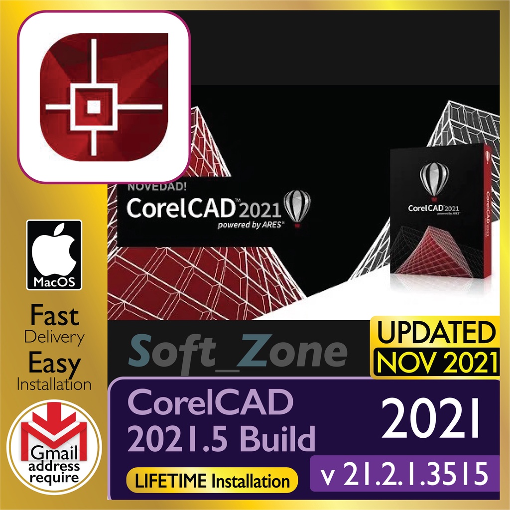 

CrlCAD 2022 v21.2.1.3523 - Prfssnl 2D & 3D Dsgn Prgrm [Mntry (Intl/M1) Spprt] - Dgtl Dwnld