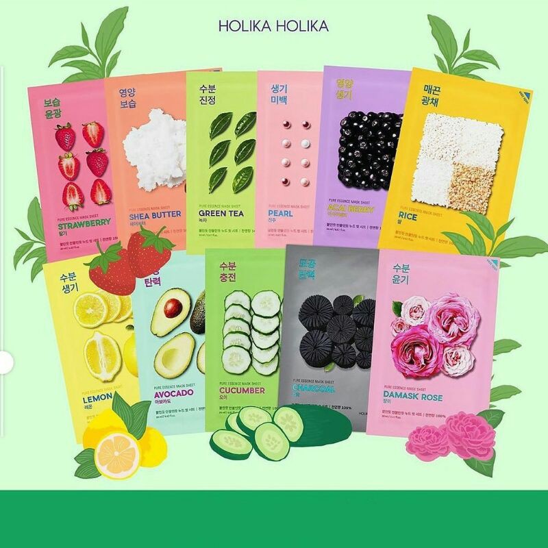 [SKINHOUSEID] SHEET MASK HOLIKAHOLIKA | HOLIKAHOLIKA SHEET MASK | SHEET MASK BPOM | SHEET MASK