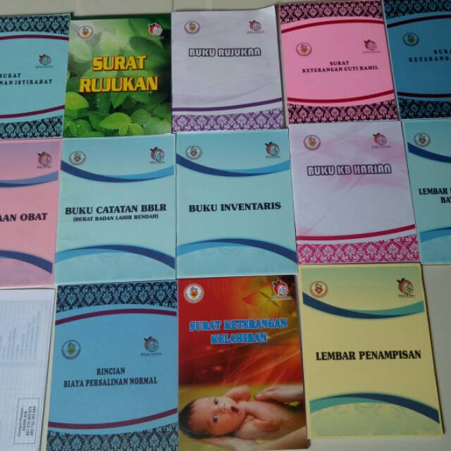Buku Kecil Peaktik Mandiri Bidan Ukura A4 (Quarto)