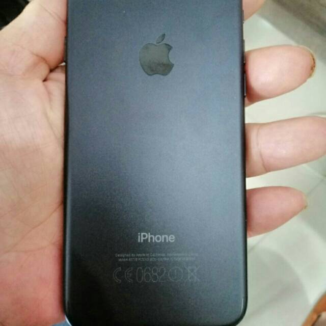 Iphone 7 Original batangan Full Black