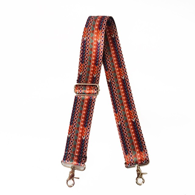 Strap You Canvas Bohemian E Adjustable / Gold Hardware / Bag Strap / Tali Tas Panjang Kanvas