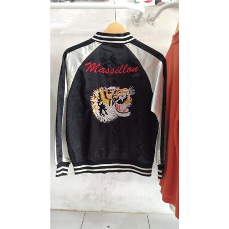 jaket sukajan Tiger head bordir original//jaket sukajan Tiger head  Jepang second