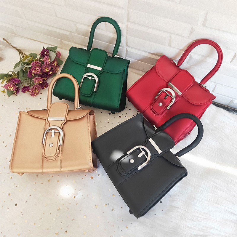 tas wanita selempang jelly matte sling bag cewek fashion murah impor