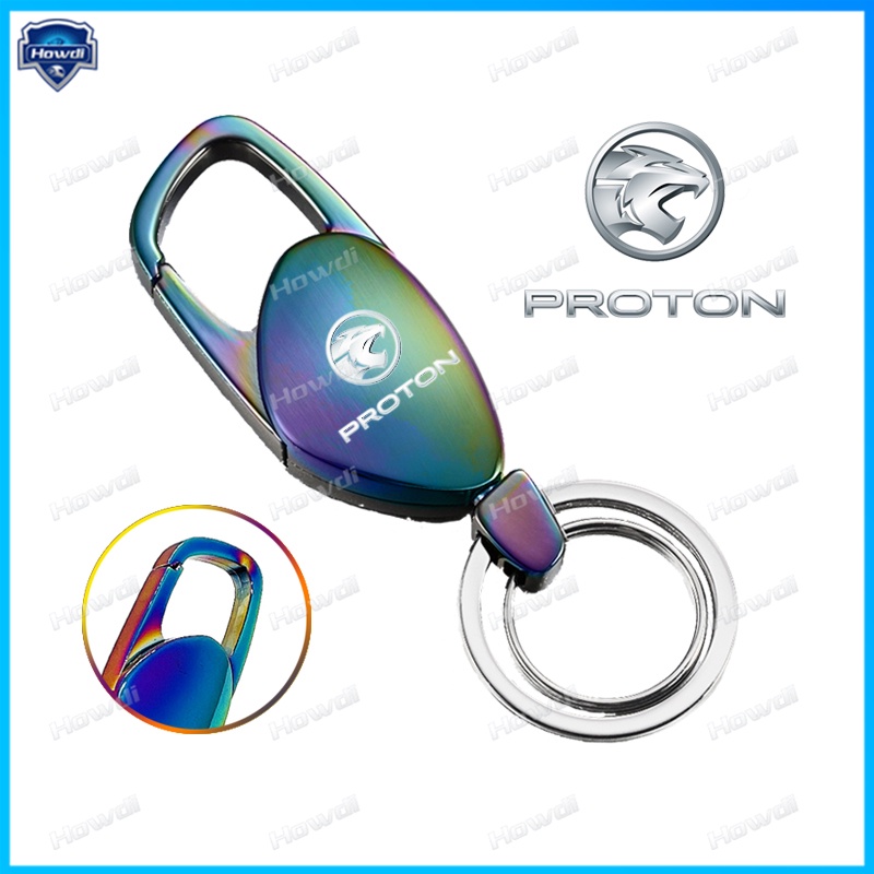 Gantungan Kunci Bahan Stainless steel Dengan logo Untuk Proton