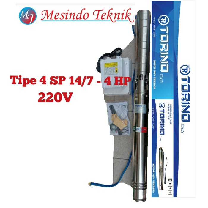 POMPA SATELIT STEINLIS 4 SP - 147 - 4 HP TORINO-ITALY