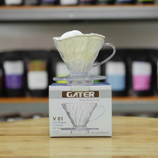 

[ COD ] GATER V60 Acrylic Coffee Dripper 01 PROMO Kode 712