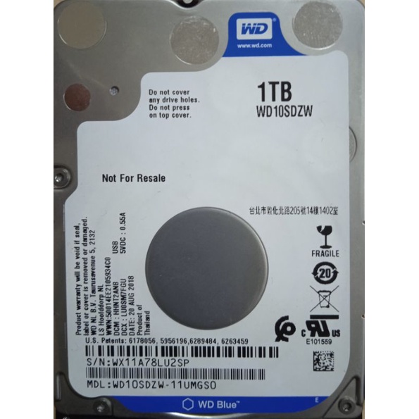 HDD 1TB