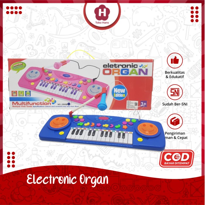 ELECTRONIC ORGAN KECIL - MAINAN ANAK PIANO LUCU MAINAN MUSIK ANAK