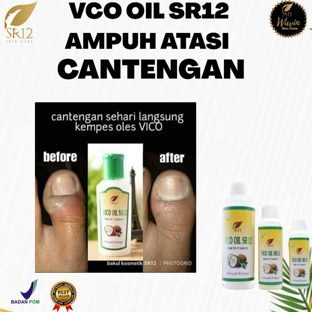 AMPUH  OBAT CANTENGAN/VCO OIL SR12/ OBAT JAMUR KAKI/OBAT JEMPOL BERNANAH/OBAT KORENG/ HERBAL BPOM