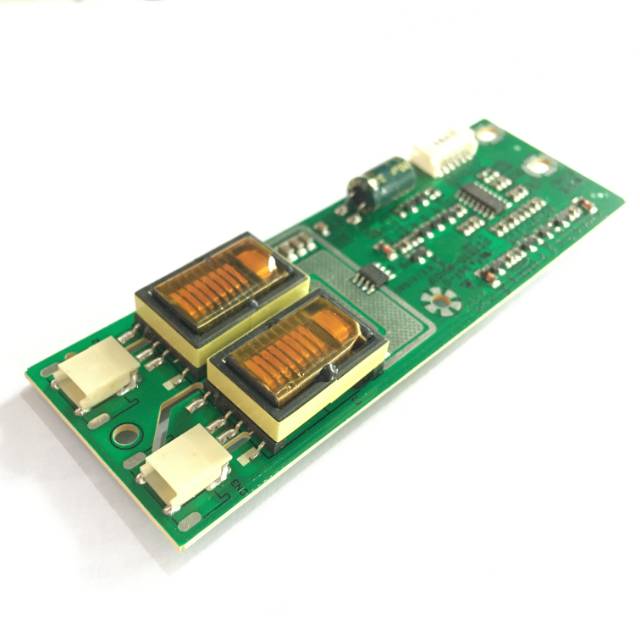 CCFL Inverter 2 Lampu 2 Pin Kecil Satu Sisi Backlight Driver Lampu Neon TV Monitor