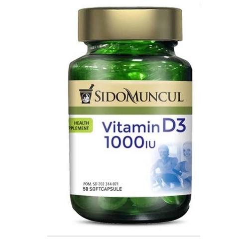 Sido Muncul Vitamin D3 1000 IU 
