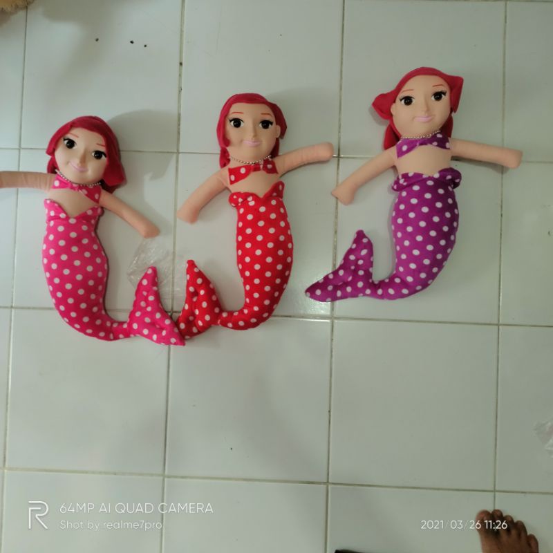 boneka mermaid putri duyung