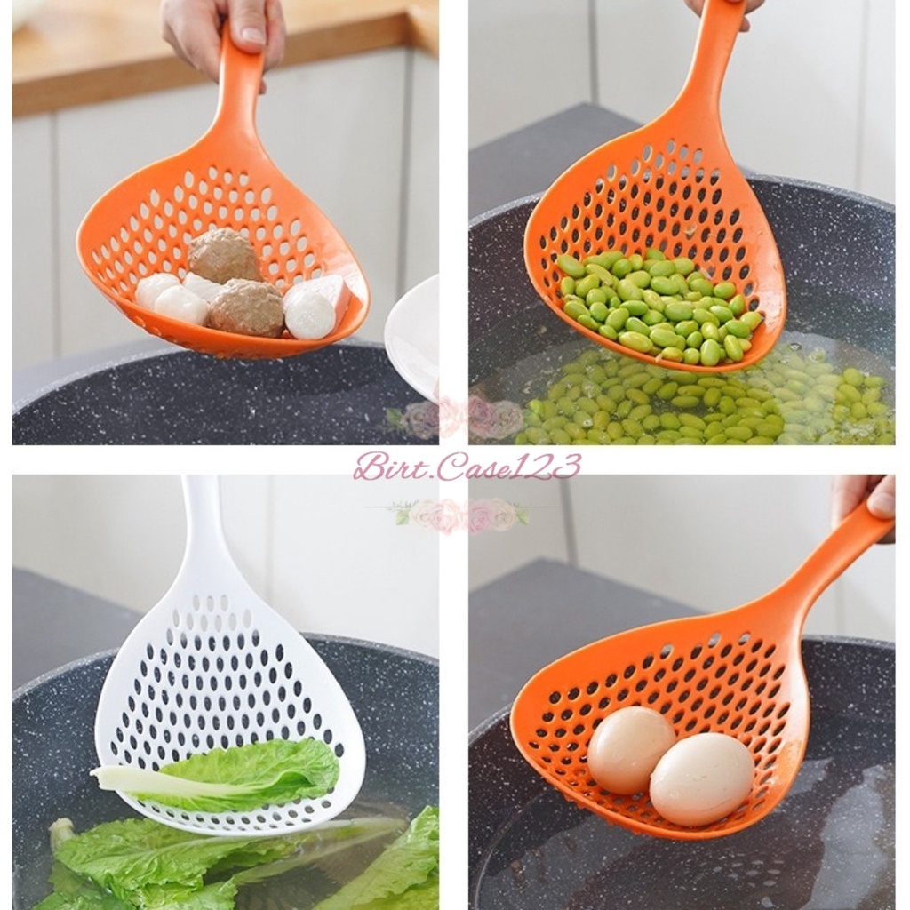 RT99 COOKING COLANDER /SENDOK SEKOP SEROK SARINGAN SUP MIE TIRISAN REBUSAN SAYURAN MAKANAN PERALATAN MASAK DAPUR BC6266