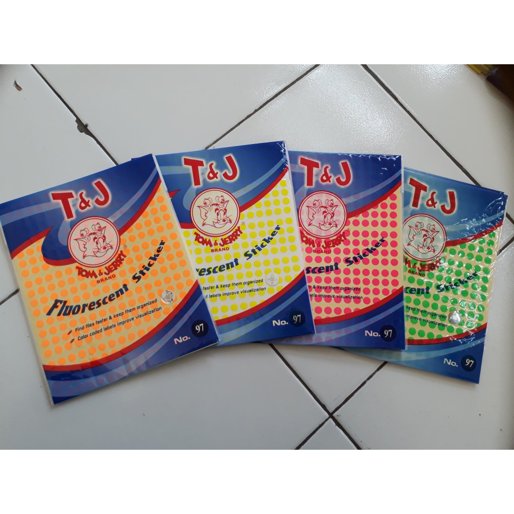 

Label Stiker Dot Tom & Jerry No. 97