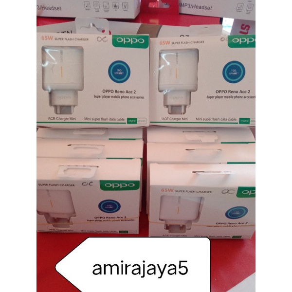 CHARGER HP OPPO RENO FAST CHARGER TERCEPAT ORIGINAL 100%