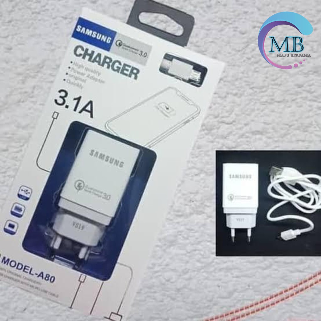 BM048 A80 Cashan Cashan SAMSUNG 3Amper QUALCOM micro fast Charging Anti meledak J2 prime j3 j5 j7 MB1609