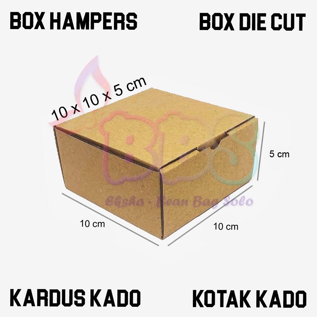 

GIFT BOX / KOTAK KADO / KARDUS PACKING / DUS PACKING / HAMPERS BOX / BOX DIE CUT 10x10x5 cm KADO VALENTINE