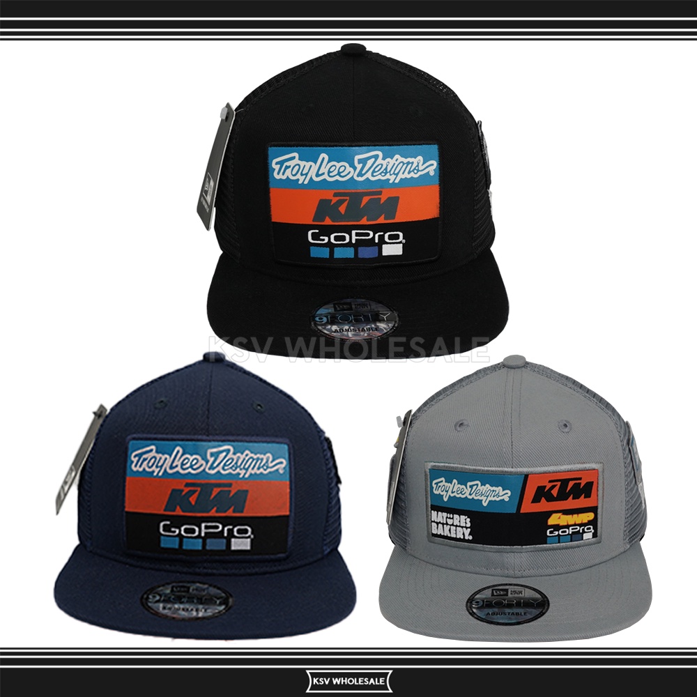 Topi Snapback Trucker KTM Motocross Grade ORIGINAL, Topi Hip Hop Rapper Podium Jaring Trail Racing M
