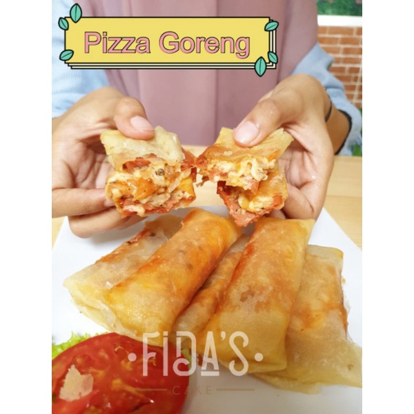 

pizza goreng mozarela