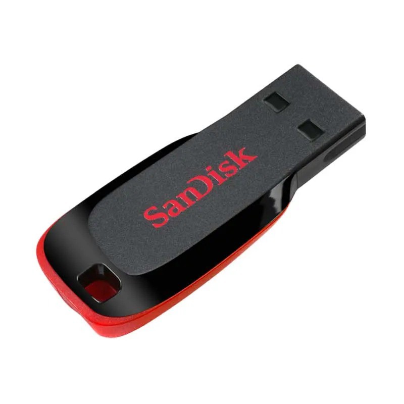 100% Original SanDisk Cruzer Blade CZ50 USB Flash Drive 64GB 32GB 16GB 8GB Pen Drive USB 2.0 Support