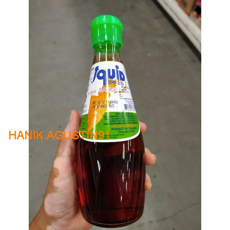 

Squid Thai Fish Sauce 300 Ml / saus ikan HALAL