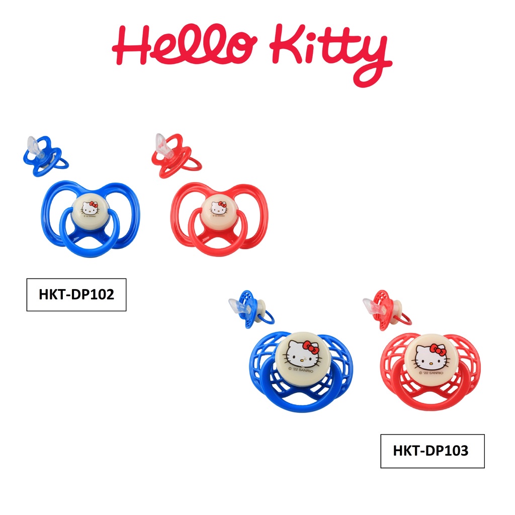 Lusty Bunny Hello Kitty Silicone Pacifier - Empeng Bayi (HKT-DP102/103)